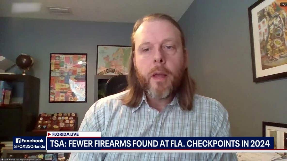 TSA found fewer firearms at Fla. checkpoints in 2024